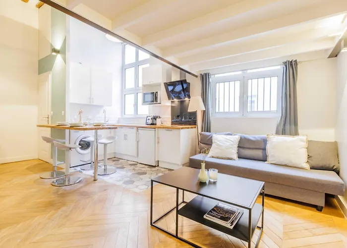Quiet Apartment 1Br-4P - Quartier Du Mail