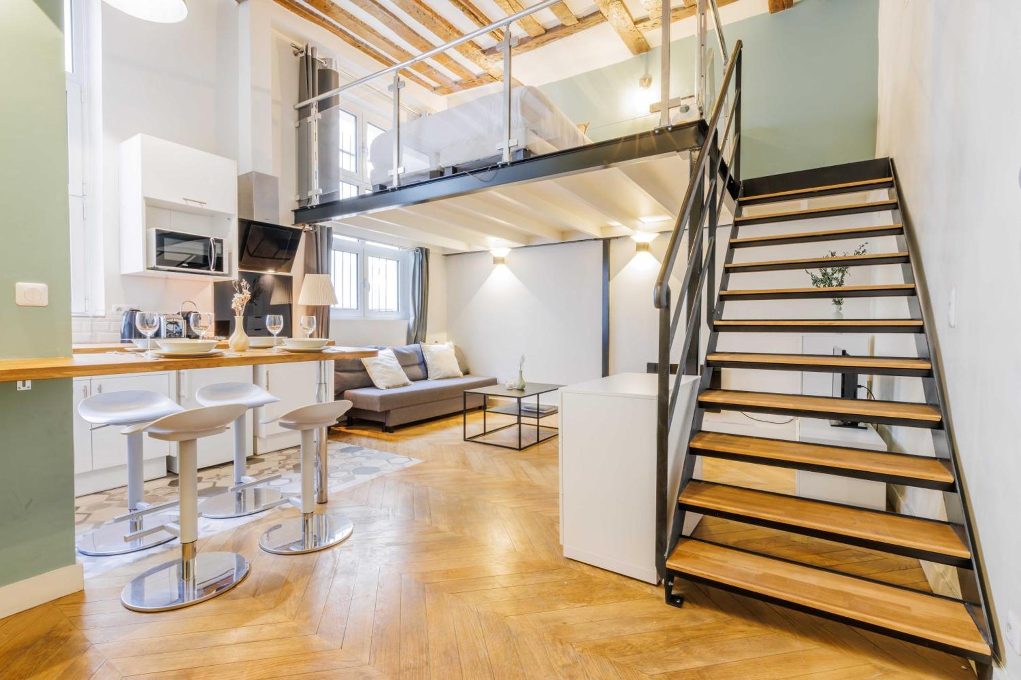 Quiet 1br-4p - Quartier Du Mail *