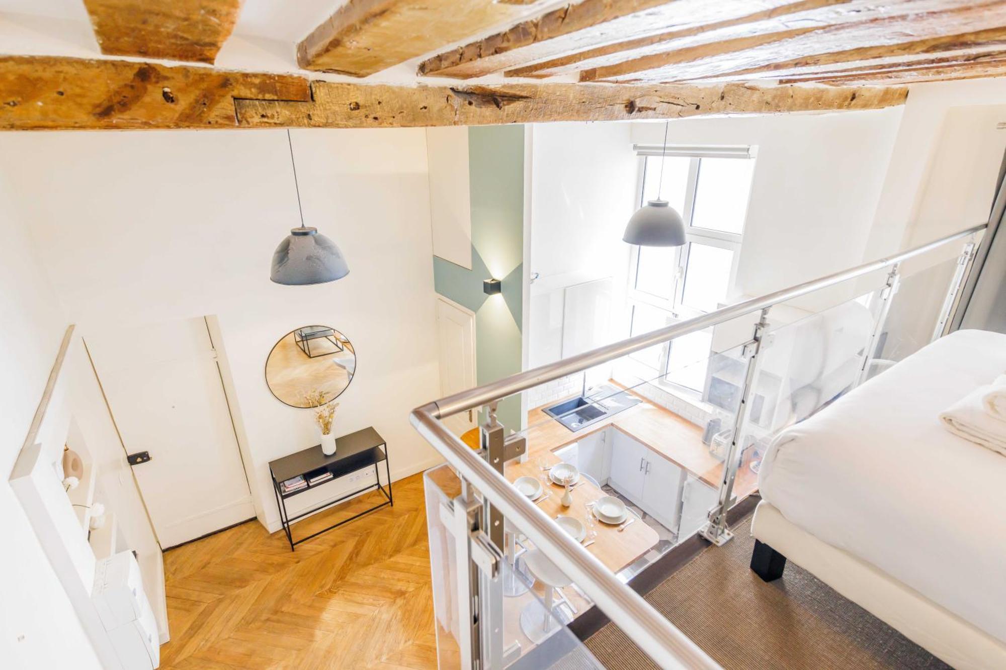 Quiet 1br-4p - Quartier Du Mail